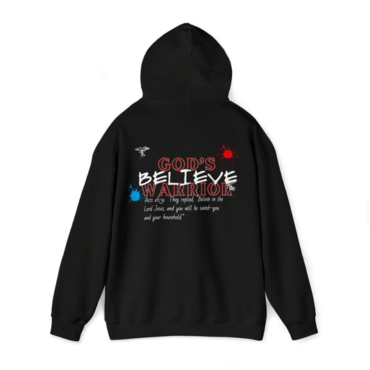 "BELIEVE" black hoodie